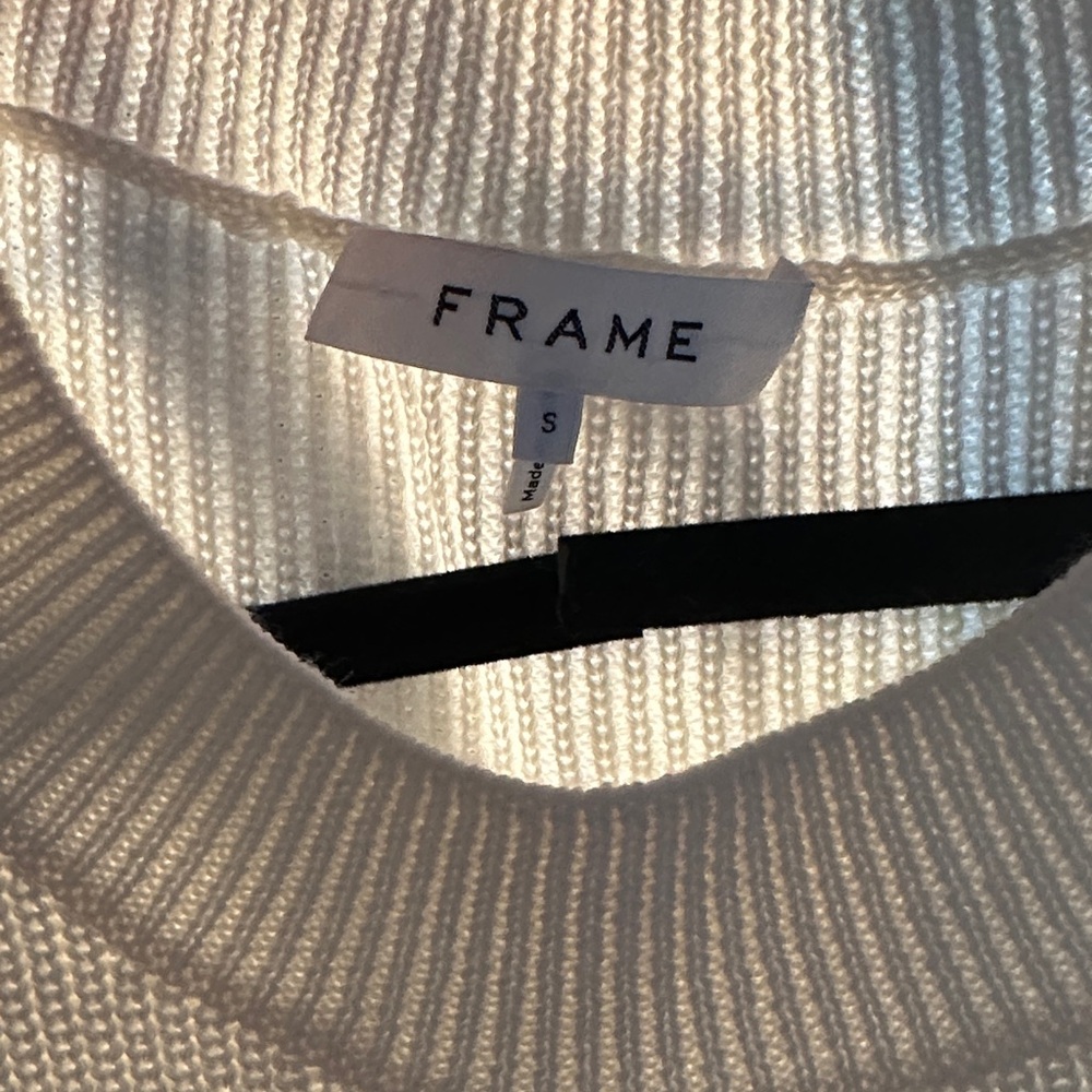 FRAME Ruffle Sweater NWOT - Picture 5 of 6